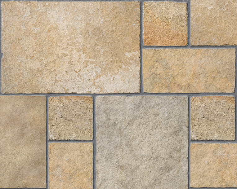 Staffordshire Paving- Yellow Mix - Limestone